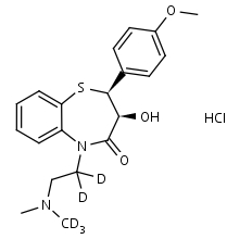 Desacetyldiltiazem-d5 HCl