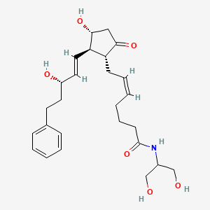 Desisopropyl N-Dihydroxypropyl Dehydrolatanoprostamide