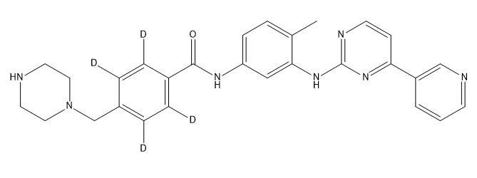 Desmethyl imatinib D4