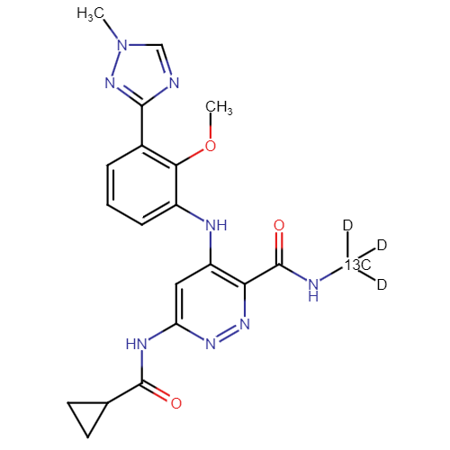Deucravacitinib-13C-D3
