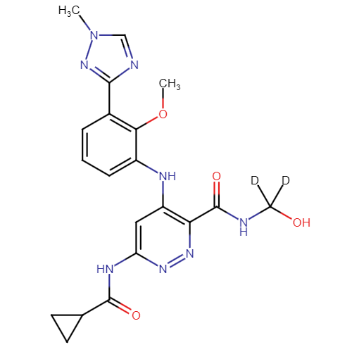 Deucravacitinib M-11 metabolite