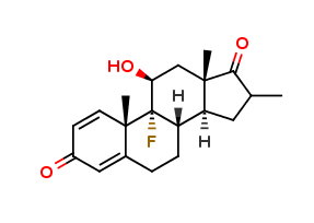 Dexamethasone-17-ketone (Mixture of 16-alpha and 16-beta methyl Diastereomers)