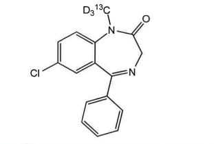 Diazepam-13C,d3