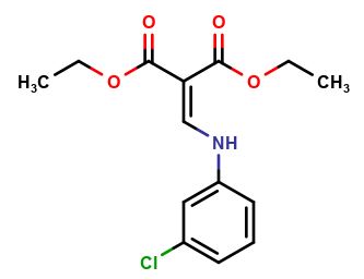 Diethyl2-(((3-chlorophenyl)amino)methylene)malonate