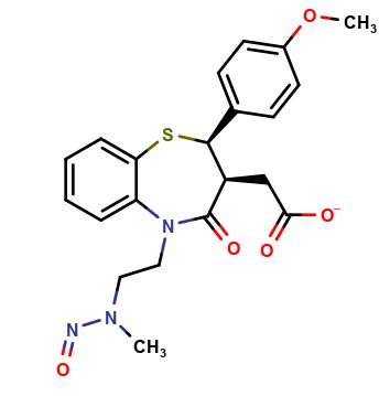 Diltiazem(2R,3S)N-nitroso Desmethyl Impurity