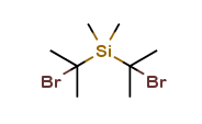 Dimethylbis(a-bromoisopropyl)silane