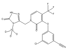 Doravirine 13C,d3
