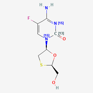 Emtricitabine 13C 15N2