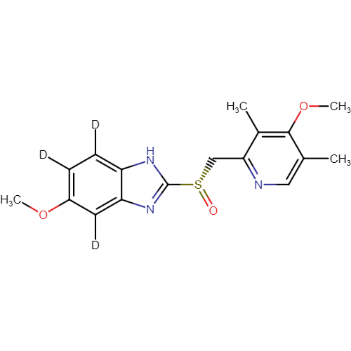 Esomeprazole D3 (benzo[d]imidazole-D3)