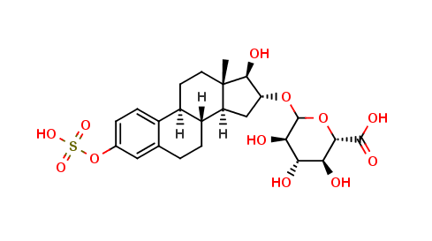 Estriol 3-sulfate-16-α-glucuronide