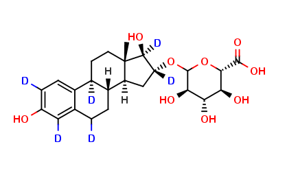 Estriol-D6 glucuronide