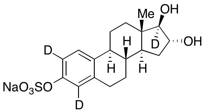 Estriol-d3 3-O-Sulfate Sodium Salt