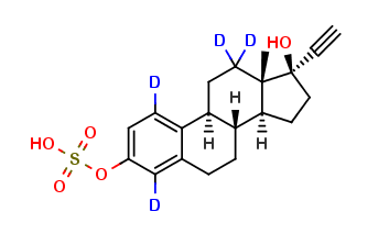 Ethinylestradiol sulfate-D4