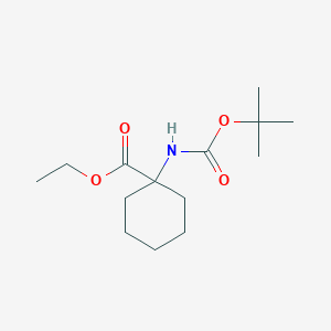 Ethyl 1-(tert-butoxycarbonylamino) cyclohexanecarboxylate