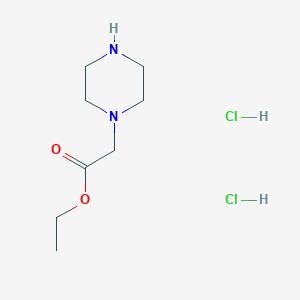 Ethyl 1-piperazinylacetate-D8 dihydrochloride