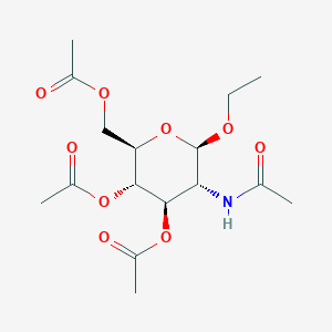 Ethyl 2-acetamido-2-deoxy-β-D-glucopyranoside triacetate