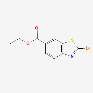 Ethyl 2-bromo-6-benzothiazolecarboxylate