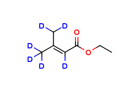 Ethyl 3-Methyl-2-butenoate-d6