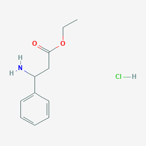 Ethyl 3-amino-3-phenylpropanoate hydrochloride