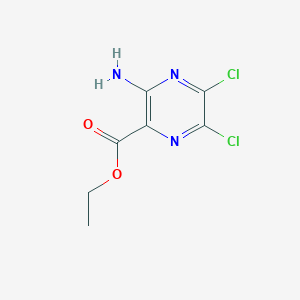 Ethyl 3-amino-5,6-dichloropyrazine-2-carboxylate