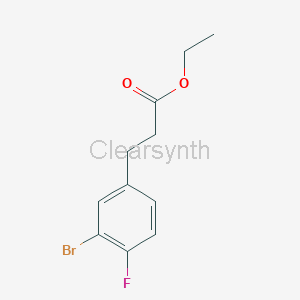 Ethyl 3-bromo-4-fluorobenzenepropanoate