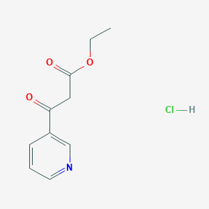 Ethyl 3-oxo-3-(pyridin-3-yl)propanoate hydrochloride