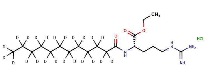 Ethyl Lauroyl Arginate-d23 Hydrochloride
