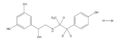 Fenoterol-d6 Hydrobromide (Mixture of diastereomer)