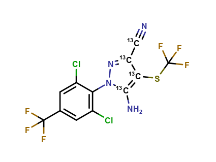 Fipronil Sulfide- 13C4