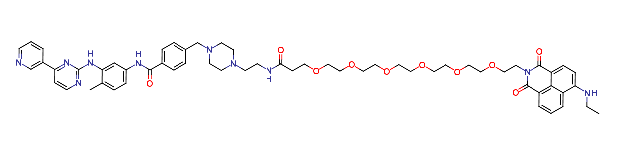 Fluorescent derivative of imatinib