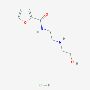 Furan-2-carboxylic acid [2-(2-hydroxy-ethylamino)-ethyl]-amide hydrochloride
