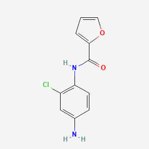 Furan-2-carboxylic acid (4-amino-2-chloro-phenyl)-amide