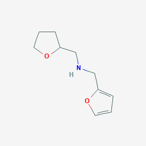 Furan-2-ylmethyl-(tetrahydro-furan-2-ylmethyl)-amine