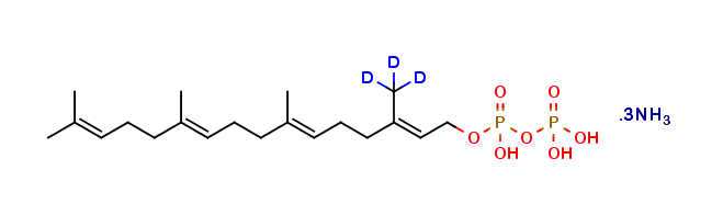 Geranylgeranyl Pyrophosphate D3 Triammonium Salt
