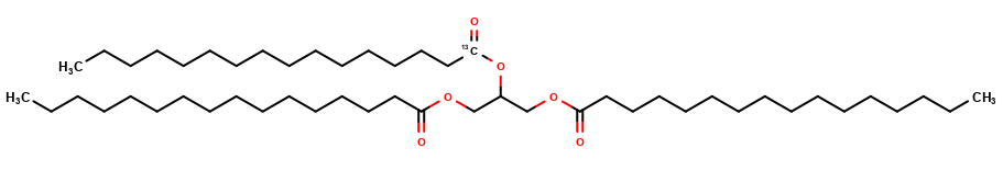 Glyceryl Trihexadecanoate-13C1 (2-Hexadecanoate-1-13C)
