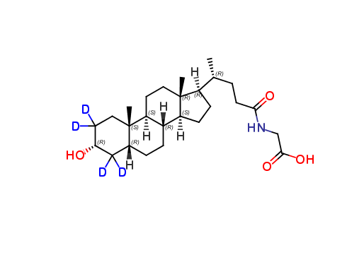Glycolithocholic-2,2,4,4-d4 Acid
