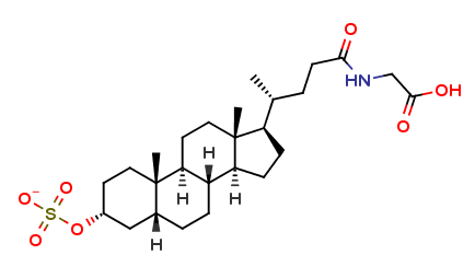 Glycolithocholic acid-3 Sulfate
