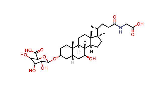 Glycoursodeoxycholic Acid 3-O-β-glucuronide