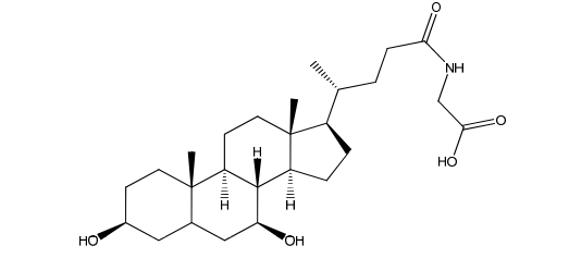 Glycoursodeoxycholic acid