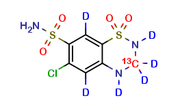 Hydrochlorothiazide-13CD6
