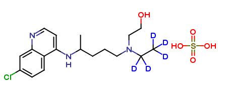 Hydroxychloroquine-D5 sulfate