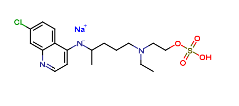 Hydroxychloroquine O-Sulfate Sodium Salt