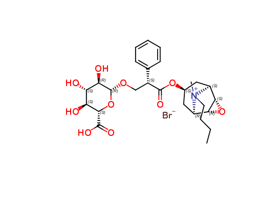 Hyoscine butylbromide Glucuronide