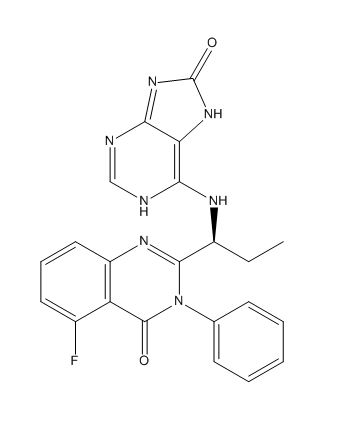 Idelalisib GS-563117 metabolite