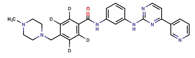 Imatinib-(4-desmethyl phenyl)-impurity-d4
