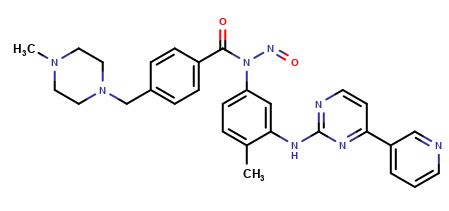 Imatinib (N-nitroso benzamide)