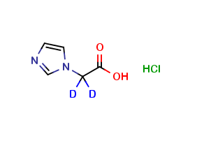 Imidazol-1-yl-acetic Acid-d2 Hydrochloride