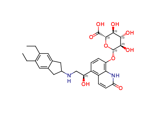 Indacaterol-8-O-glucuronide