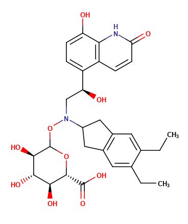 Indacaterol metabolite P37.7