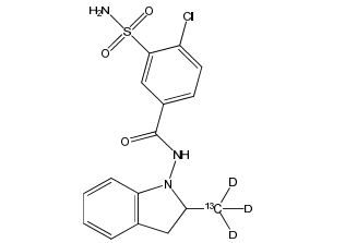 Indapamide 13C D3